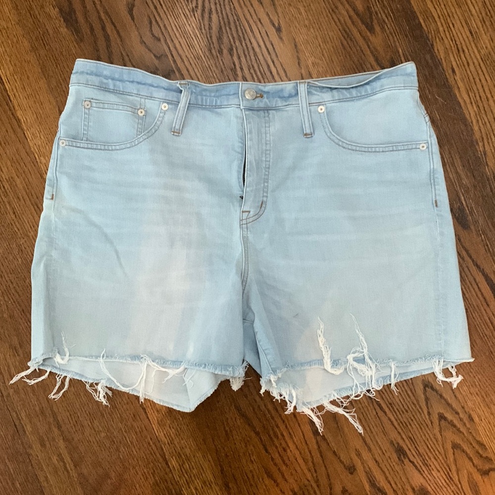 High waisted denim shorts - Madewell